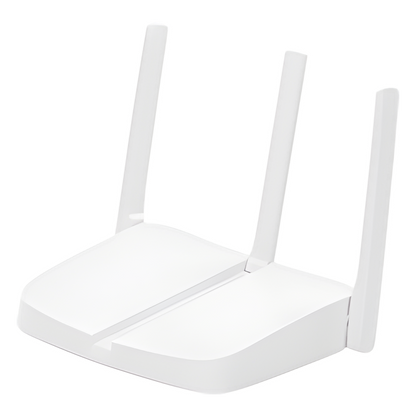 Router Inalámbrico N / 2.4 GHz de 300 Mbps / 1 Puerto WAN 10/100 Mbps / 3 puertos LAN 10/100 Mbps / 3 antenas de 5 dBi / Compatible con IPTV e IPV6