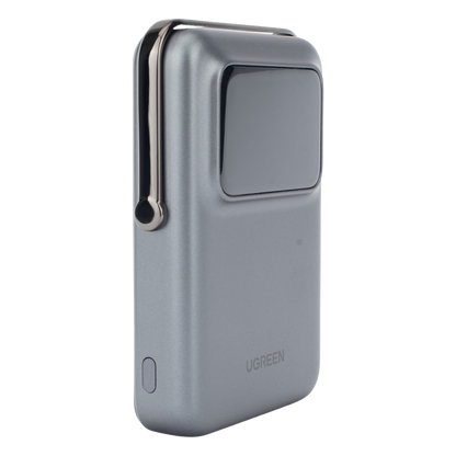 Power Bank Serie UNO Inalambrico | 10000mAh | 7.5W/20W | Con Emojis de Estado | Carga Rápida USB-C Bidireccional | Pantalla TFT Inteligente | Con