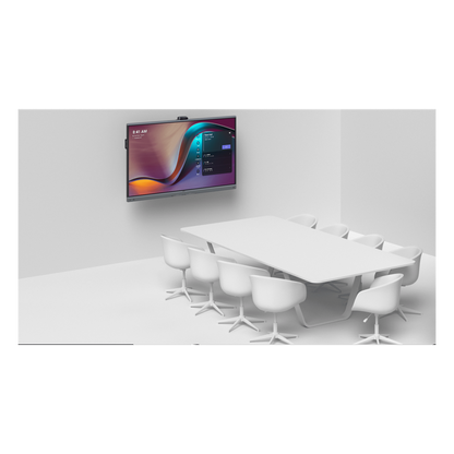 Yealink MeetingBoard 65 Pro, Centro de Colaboración Inteligente con IA, 4K UHD, Android 13, Micrófonos Integrados y Cámara Ultra Gran Angular