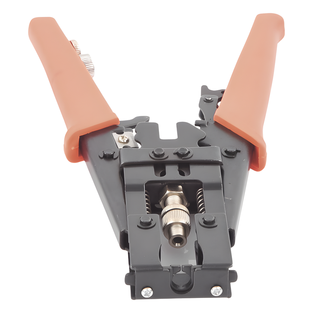 Pinzas para Instalar Conectores a Prueba de Agua, Tipo Compresión de F ó BNC, en Cables RG-59 (4C), RG-6 (5C)