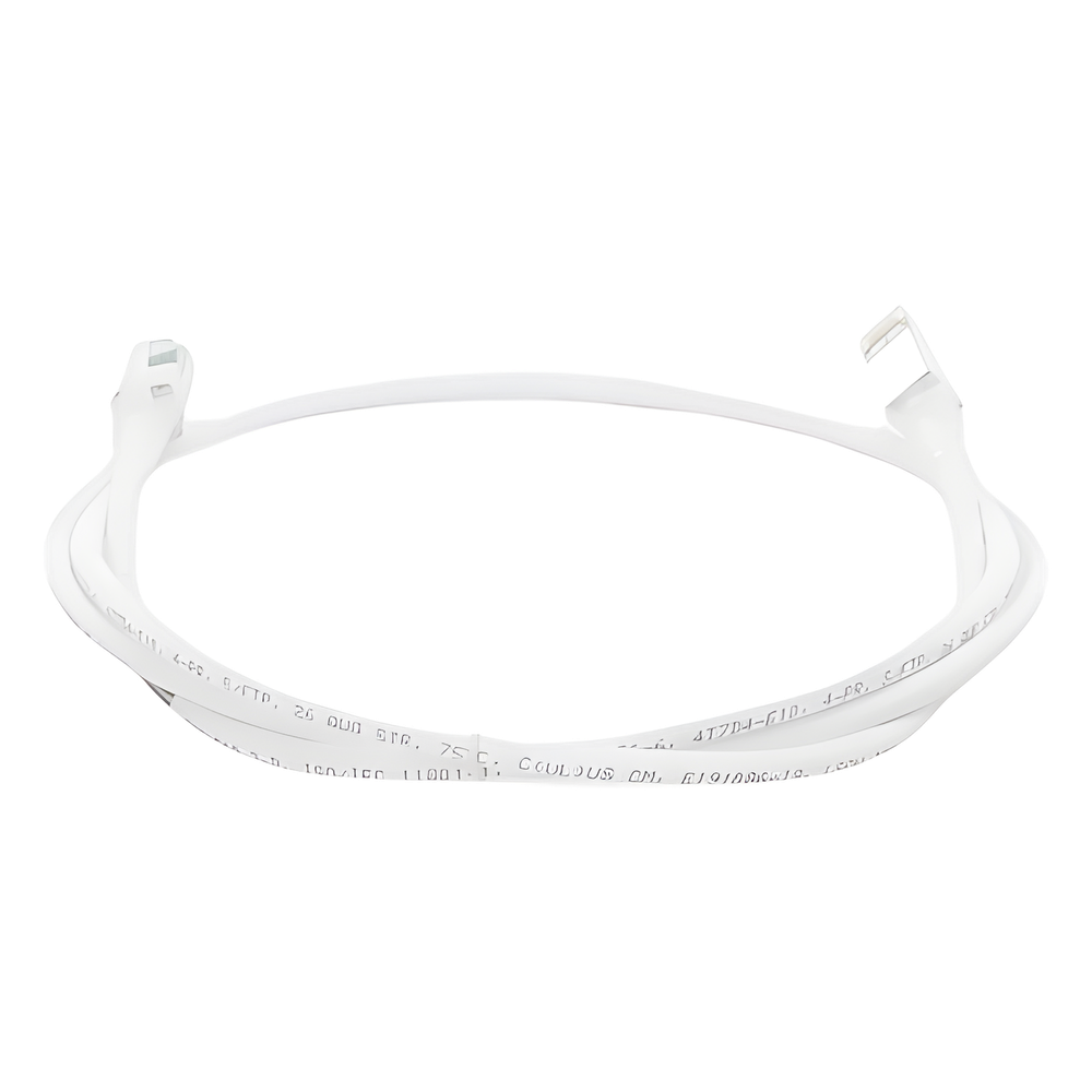 Patch Cord Z-MAX Cat6A S/FTP, CM/LS0H, 1.52 Metros (5 Pies), Color Blanco, Versión Bulk (Sin Empaque Individual)