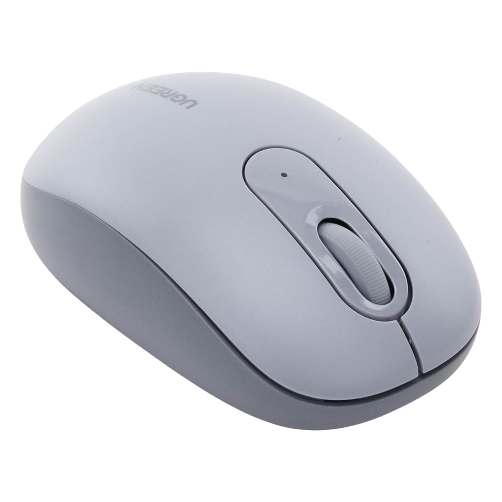 Mouse Inalámbrico 2.4G 800/1200/1600/2400 DPI | Función de 3 botones | Alcance 10m | Silencioso | Ergonómico | Anti-caída y Anti-interferencias |