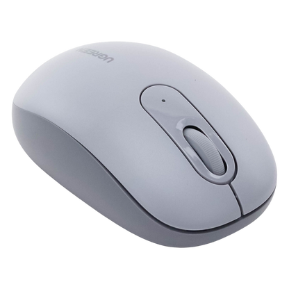 Mouse Inalámbrico 2.4G 800/1200/1600/2400 DPI | Función de 3 botones | Alcance 10m | Silencioso | Ergonómico | Anti-caída y Anti-interferencias |