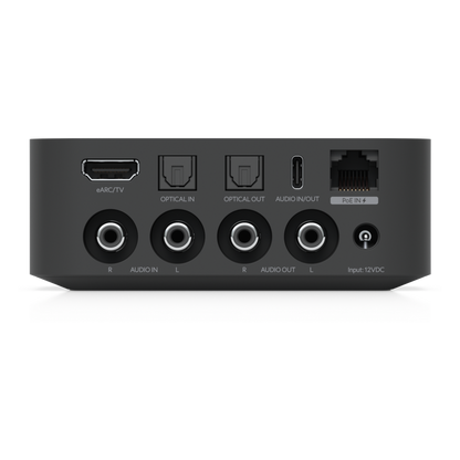 Streamer de Audio Digital PoE Multi-Zona Compacto con Diseño Versátil, Control Intuitivo y Compatibilidad con Múltiples Servicios de Streaming de