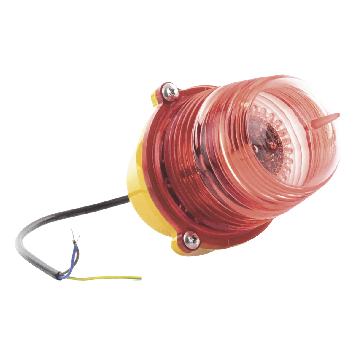 Estrobo Led de Obstrucción Color Rojo (110 Vca de Entrada) / Luz fija