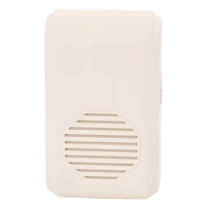 Timbre Inalámbrico Para Puerta Con 10 Tonos, Hasta 150m Linea de Vista, Con Receptor Inalámbrico Incluido, 110Vca