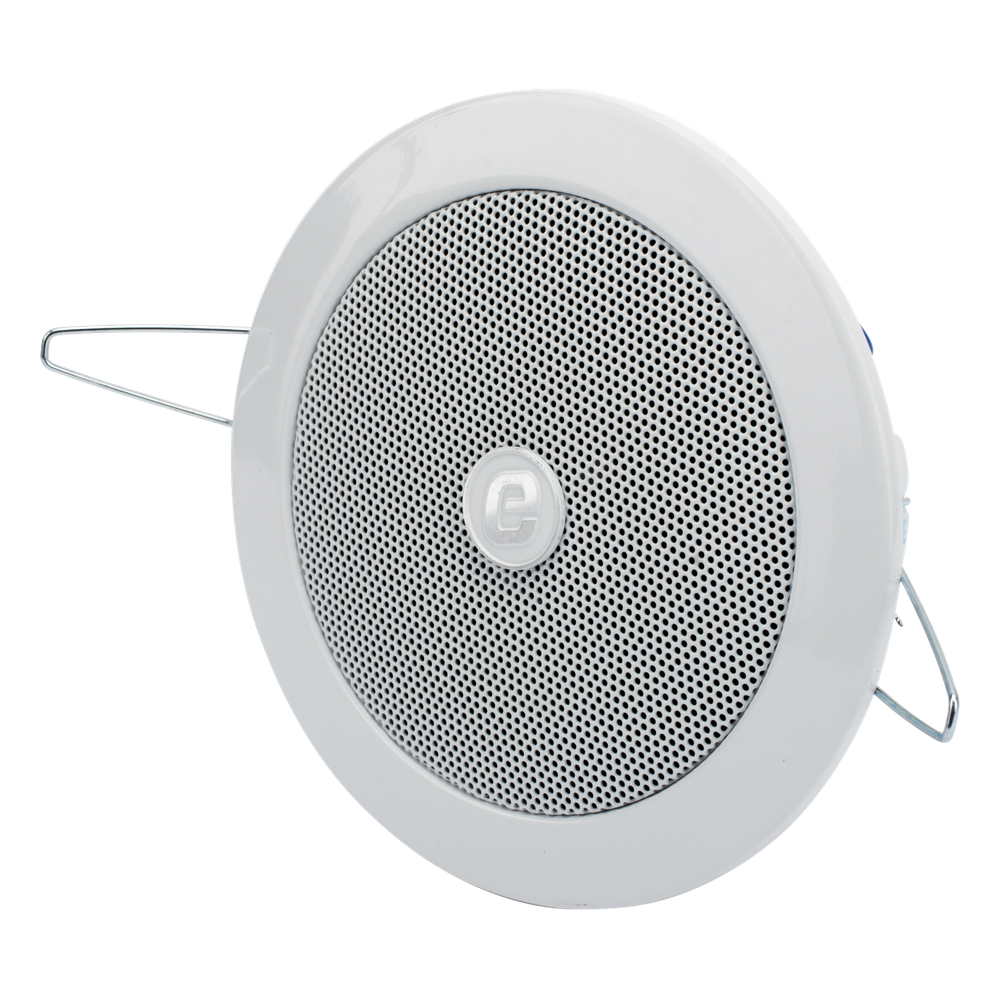 Altavoz 4" | Montaje en Techo | 3 - 6W | 70/100V | Frente Metálico | Resistente a Humedad