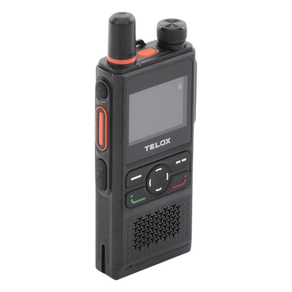 Radio PoC 4G LTE TELOX TE320 / Audio 3W con Cancelación de Ruido / IP67 Resistente a Agua y Polvo / Batería 4000 mAh (48 hrs) / Doble SIM LTE Global