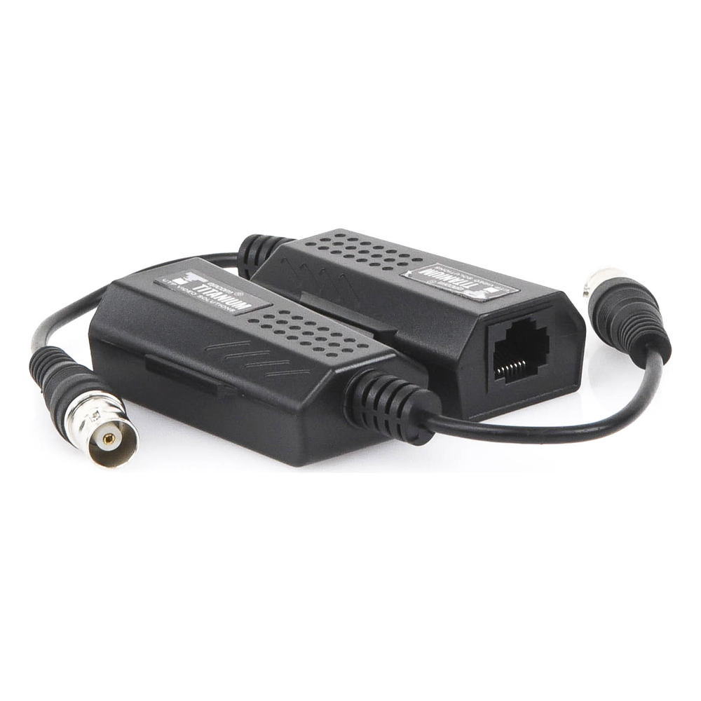 Kit EXTENSOR IP por cable CABLE COAXIAL para distancias de HASTA 200 m / REUTILIZA EL CABLEADO EXISTENTE PARA CONECTAR CÁMARAS IP / No Requiere