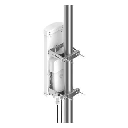 Antena sectorial de 90 grados, 18 dBi, 5.9-7.1 GHz, MU-MIMO 4x4, incluye kit de montaje para EPMP4600