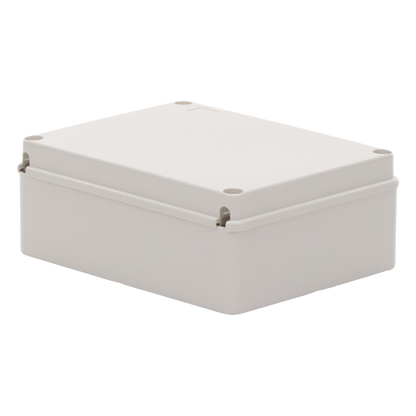 Gabinete de Plástico IP55 (190 X 240 X 95 mm). Protección EMI. Para Instalaciones Comerciales, Residenciales e Industriales. Incluye Tornillería para