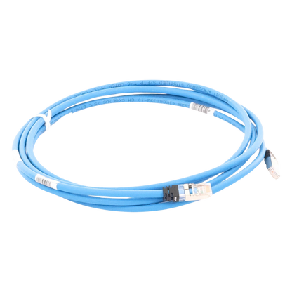 Patch Cord Cat6A, Blindado S/FTP, CM/LS0H, 3.05 Metros (10 Pies), Color Azul