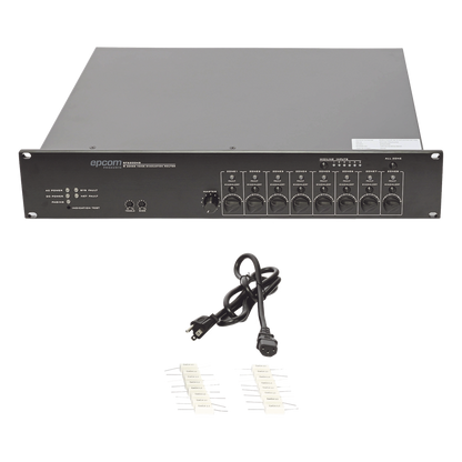 Controlador de Extensión de Evacuación de Voz | 8 Zonas | 500W | Soporta Máx. 19 SF6200MS en Cascada