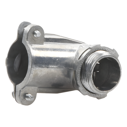 Conector curvo para tubo flexible 3/4" (19 mm)