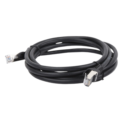 Cable de Parcheo FTP Cat6 - 2.0 Metros (6.56 Pies) - Negro