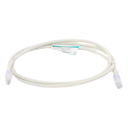 Cable de Parcheo UTP Categoría 6, con Plug Modular en Cada Extremo - 1.5 Metros (4.92 Pies) - Blanco Mate