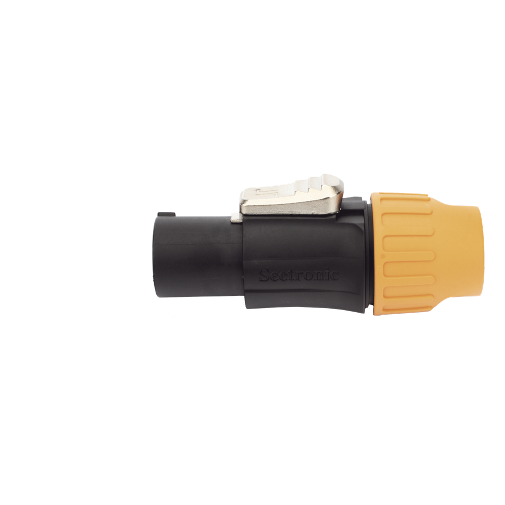 POWERCOM, línea, neutro y conexión a tierra de seguridad preadaptada IP65 Color Negro