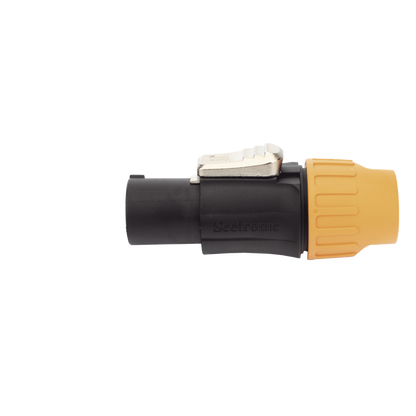 POWERCOM, línea, neutro y conexión a tierra de seguridad preadaptada IP65 Color Negro