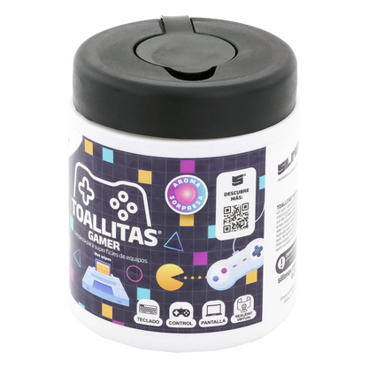 Toallitas Gamers, Excelente Opción Para Gamers Que Buscan Mantener Sus Consolas y Accesorios en Perfecto Estado, Libres de Suciedad y Protegidos