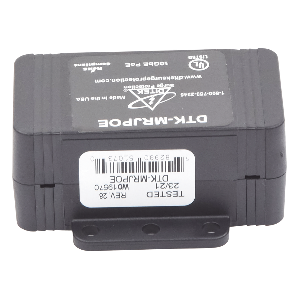 Protector PoE / RJ45 Hembra / 10 GbE / PoE y HiPoE / Cámaras IP y WAP