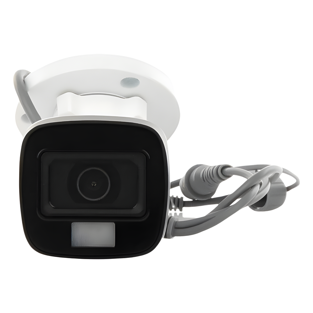 [Dual Light + ColorVu] Bala TURBOHD 2 Megapixel (1080p) / Lente 2.8 mm / 30 mts IR EXIR + 20 mts Luz Blanca / Micrófono Integrado / Gran Angular 101°