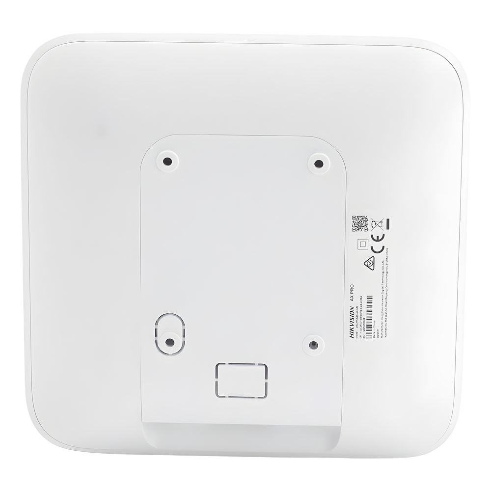 (AX PRO) Panel de Alarma Inalámbrico de Hikvision / Soporta 48 Zonas / GSM 3G/4G, Wi-Fi y Ethernet / Incluye Batería de respaldo / Compatible con los