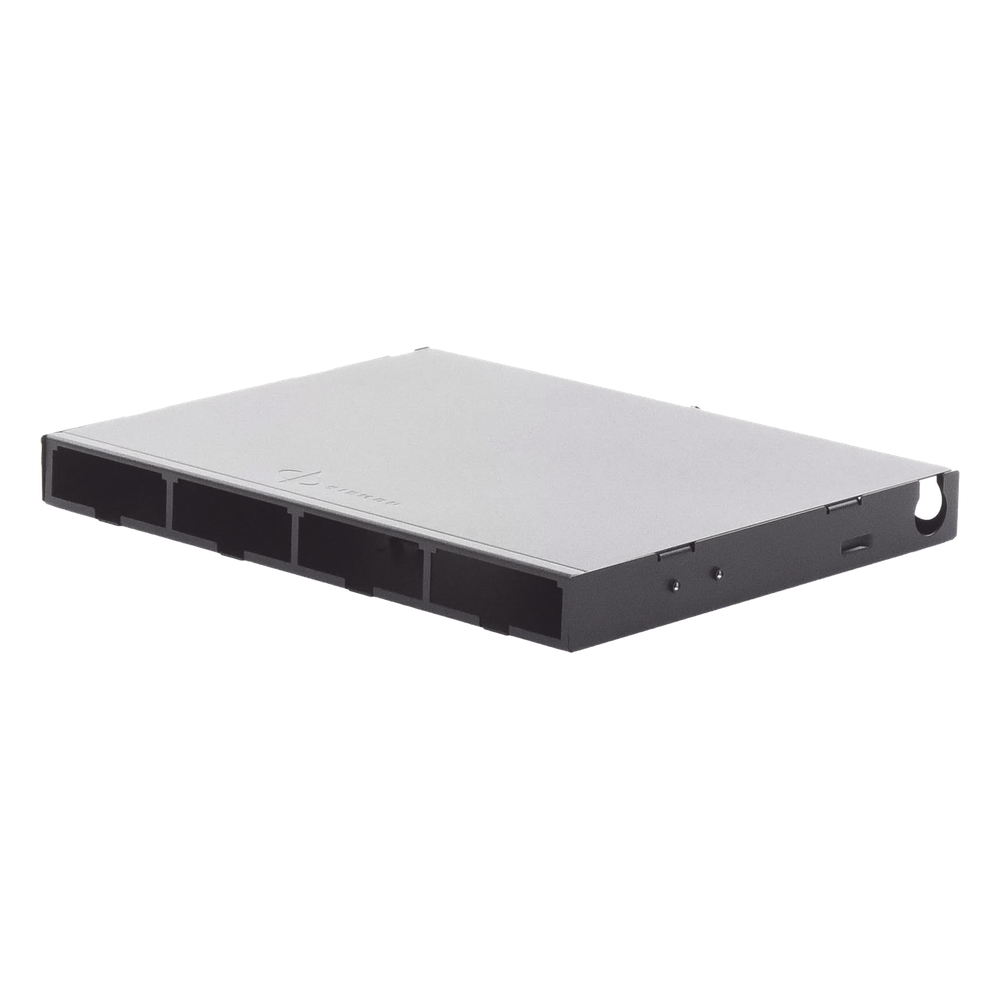 Distribuidor de Fibra Óptica de Alta Densidad LigthVerse *Core* Para Rack de 19 Pulgadas, Acepta 4 Placas Plug and Play, Hasta 96 Fibras, 1 UR