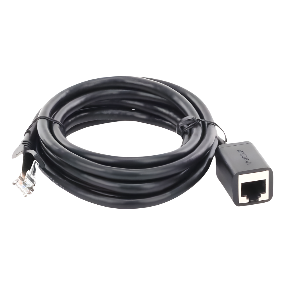 Cable de Extensión Cat6 RJ45 F/UTP / Macho a Hembra / 2 Metros (6.56 Pies) / Método de Conexión 568B / Velocidad de Transmisión 1000Mbps / Ancho de