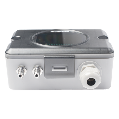 Transmisor de presión diferencial de aire con pantalla LCD, rango ±10,000 Pa, salida 0-10V y 4-20mA, para sistemas HVAC