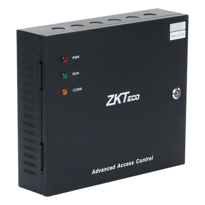 Controlador de Acceso 2 Puertas / 3,000 Huellas 30,000 Tarjetas / TCP/IP / Gabinete y Fuente 12V 5A