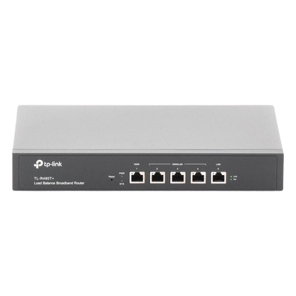 Router Balanceador de Carga Multi-Wan, 1 puerto LAN 10/100 Mbps, 1 puerto WAN 10/100 Mbps, 3 puertos Auto configurables LAN/WAN, Sesiones