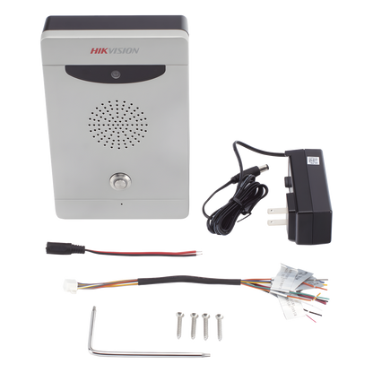 Estación de Alarma de Pánico con Video / Cámara 2 Megapixel / Audio Bidireccional / Alarma de Manipulación / PoE / IP65 / IK08 / Montaje en Pared o