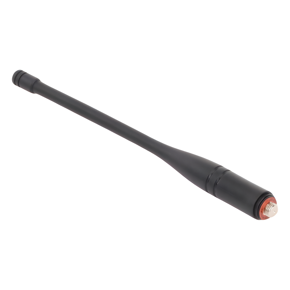Antena UHF Helicoidal / 400-470 MHz / Ganancia 0 dBd (Unitaria) / Longitud 170 mm (6.7 in) / Conector Rosca Monopolo / Radios Motorola DEP550