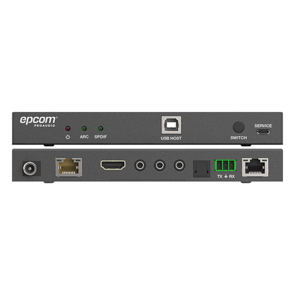 Kit Extensor HDMI | 4K2K@60HZ | HDR 4:4:4 | HDBaseT | 100M | Salida de Audio | HDCP 2.2 | IR Bidireccional | Admite la función USB KVM