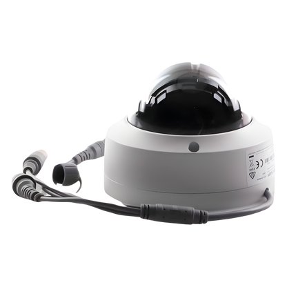 Domo TURBOHD 4K (8 Megapixel) / Gran Angular 102º / Lente 2.8 mm / Exterior IP67 / IK10 / IR EXIR 30 metros / TVI-AHD-CVI-CVBS / dWDR