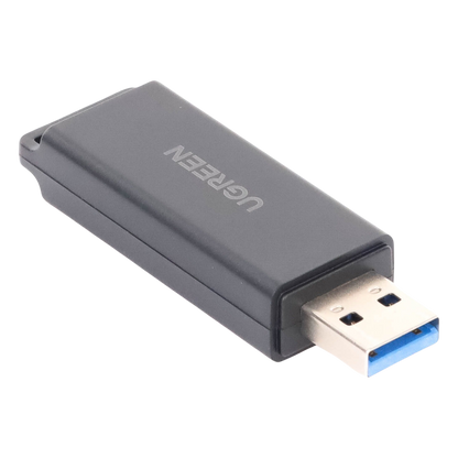 Lector de tarjetas SD portátil USB 3.0 de doble ranura / adaptador de tarjeta de memoria flash concentrador para TF SD Micro SD SDXC SDHC MMC RS-MMC