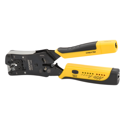 Pinza 3 en 1: Pelacables/ Terminado/ Probador para UTP. Enchufe Modular de Prueba para RJ45/RJ11/RJ22.