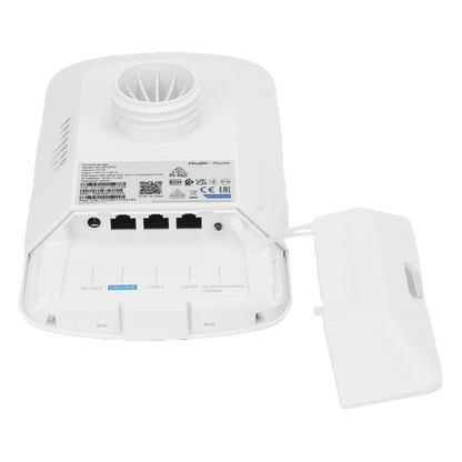 Kit Punto a Punto Ruijie RG-EST350G / Wi-Fi 5 (802.11ac Wave2) 867 Mbps / Antena 16 dBi MIMO 2x2 MU-MIMO / 3 Puertos Gigabit / Alcance 5 km (16,404