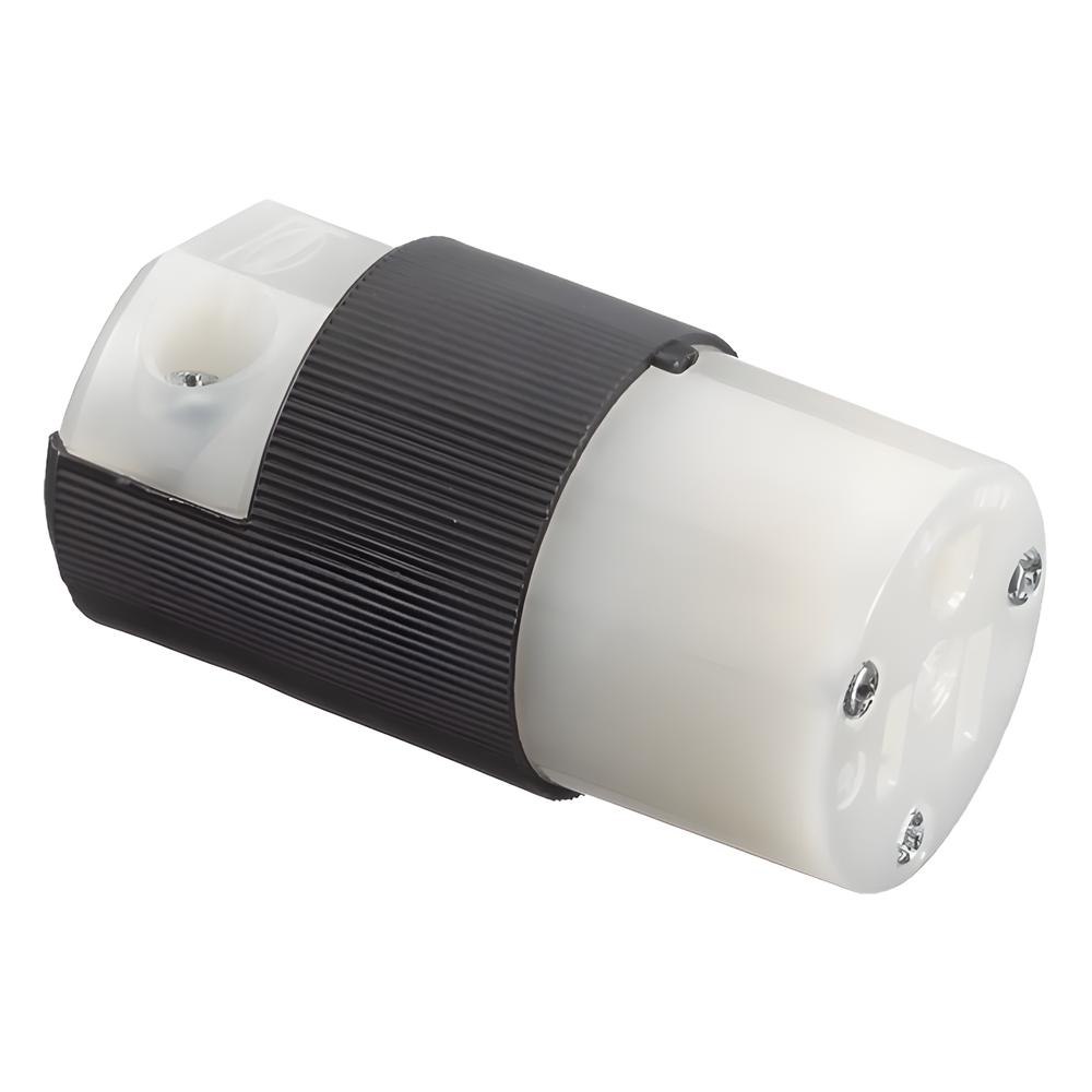 Conector Entrada Recta/ 15A 125V/ 2 Polos 3 Hilos/ Nema 5-15R/ Grado Industrial- Comercial.