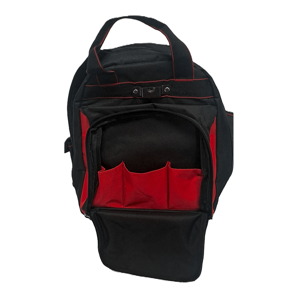 Mochila para Herramienta de 41x17.5x33 cm con 15 bolsillos.