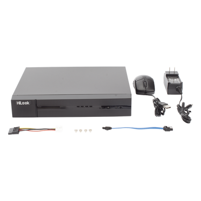 DVR 4 Canales TurboHD + 1 Canal IP / 2 Megapíxel (1080p) Lite / Acusense Lite (Evita Falsas Alarmas) / Audio por Coaxitron / 1 Bahía de Disco Duro