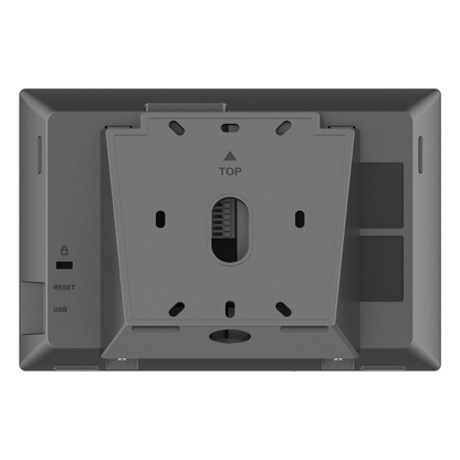 Estación de Intercomunicación SIP con Wi-Fi 6, Bluetooth y Control Total para Agendamiento de Salas y Edificios Inteligentes (Color Negro)