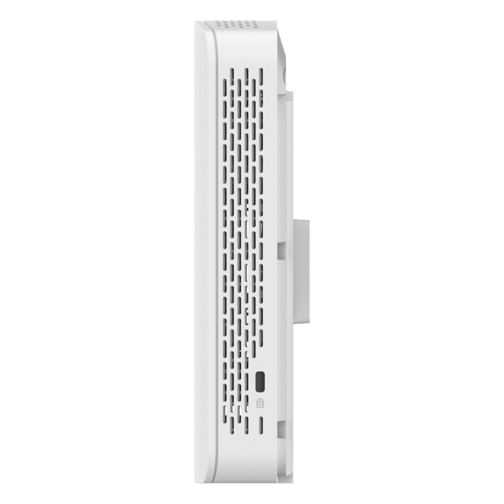 Punto de Acceso Empresarial Wi-Fi 6 / Con diseño para Pared / 3 Puertos Gigabit (1 con Salida PoE) / Doble banda en ( 2.4 y 5 GHz) / Hasta 2.5 Gbps