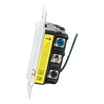 Atenuador de pared táctil Sunnata Pro LED+ con barra de luz, 250 W LED o 500 W incandescente a 120 V, requiere neutro, color blanco brillante, para