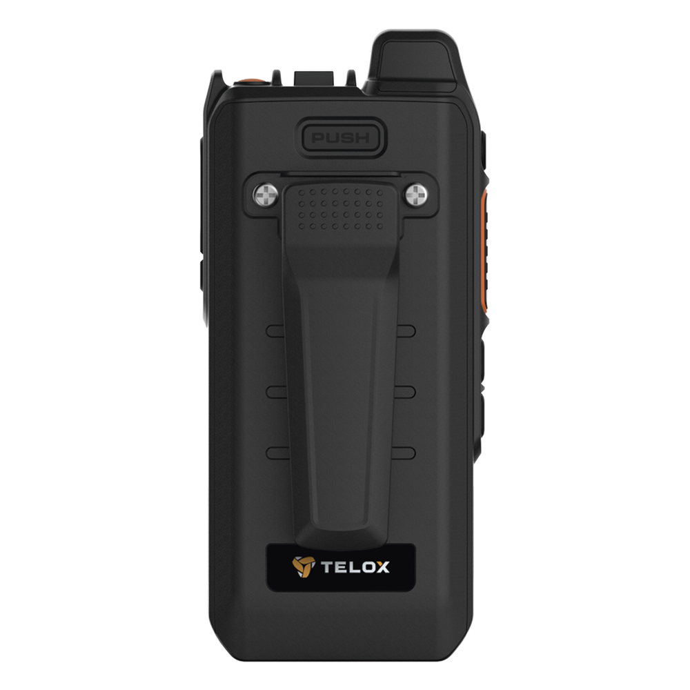 Kit Radio PoC LTE TELOX MT100 con servicio TASSTA TFLEXPTT por 12 meses / Audio 3W / IP54 / Batería 4000 mAh / GPS / Cifrado AES-256