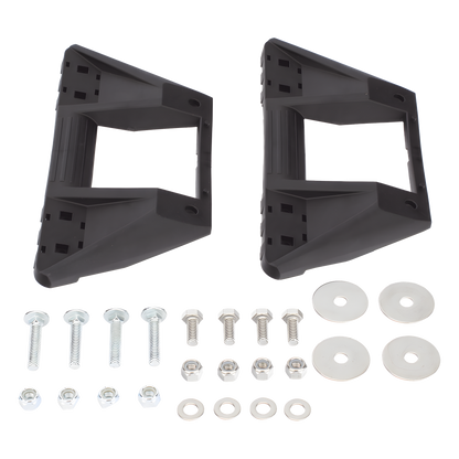 Barra de Luces de 130 LED, Serie 12 , Dual Color Frontal: Rojo/Azul/Blanco, Trasero: Rojo/Azul Ambar, 48 Pulgadas