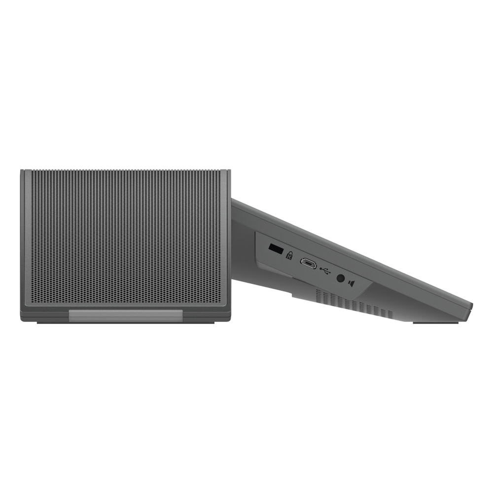 Teléfono - Audioconferencias IP Android 10, 12 líneas SIP con 12 cuentas, pantalla táctil 8", puertos Gigabit, Wi-Fi, Bluetooth, PoE, codec Opus