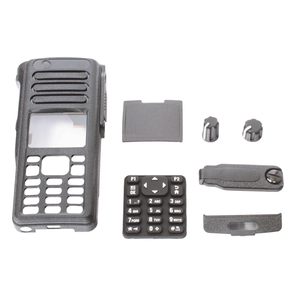 Carcasa de Repuesto / Radio Motorola MOTOTRBO DGP8550E / Polímero de Alta Resistencia / IP57 Compatible / Uso Industrial y Seguridad