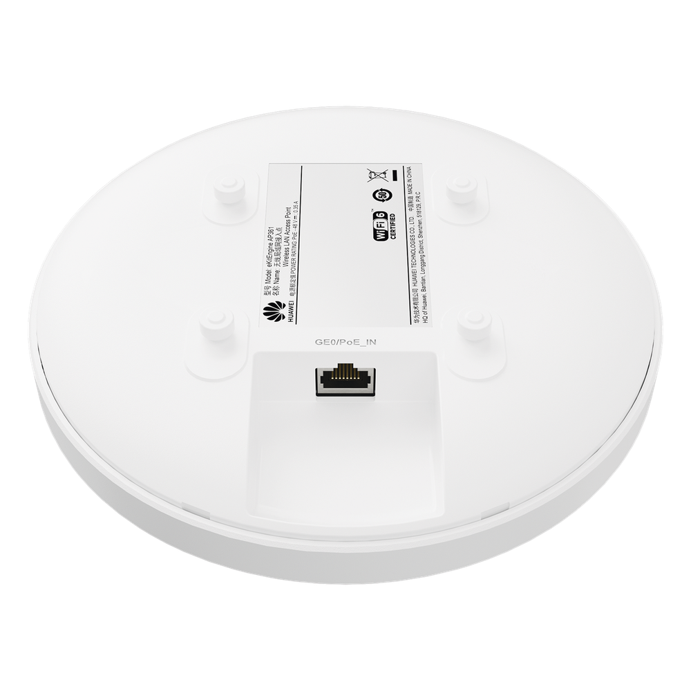 Punto de Acceso eKit Wi-Fi 6 para techo o pared / 1.775 Gbps / MU-MIMO 2x2 (2.4GHz y 5GHz) / Smart Antenna 20% más cobertura / Hasta 128 clientes
