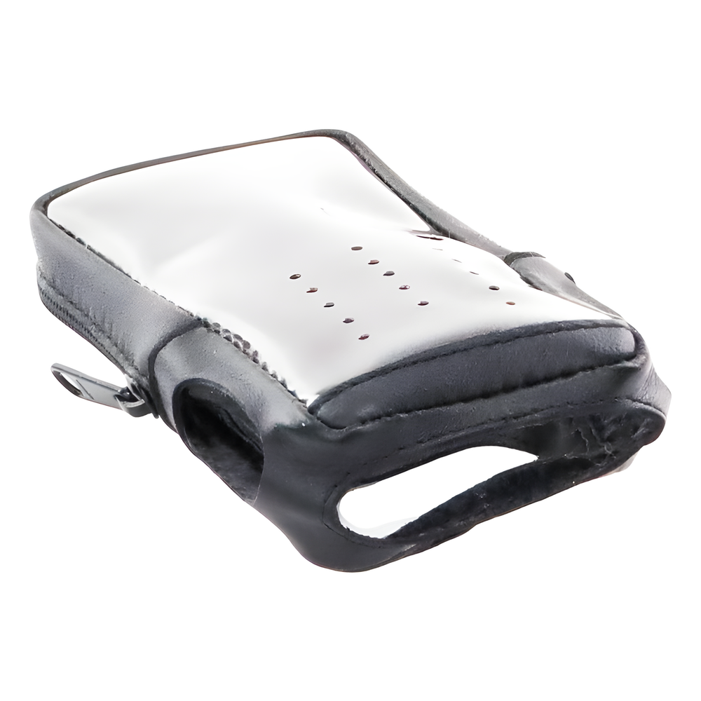 Funda para Radio Portátil / Piel Reforzada con Frente Transparente / Acceso Directo a PTT y Puerto de Accesorios / Para Kenwood TK-2000KV2 y